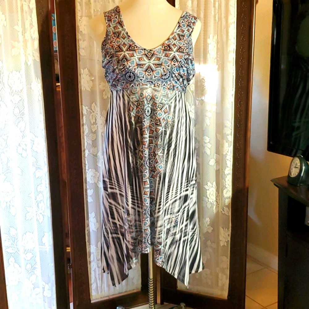 Summer Polyester & Spandex Dress